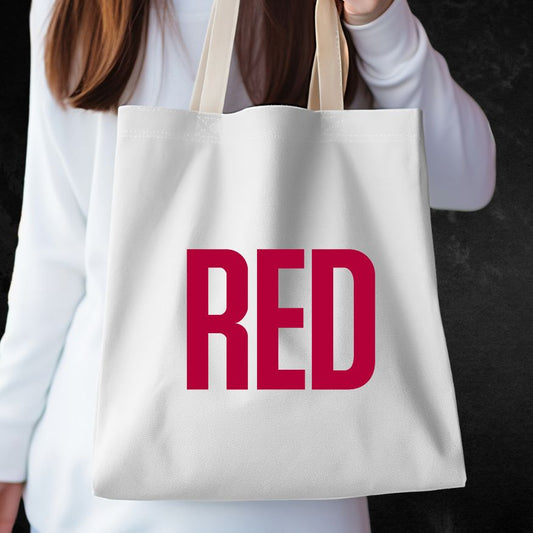 Canvas Tote Bag - Taylor Swift RED