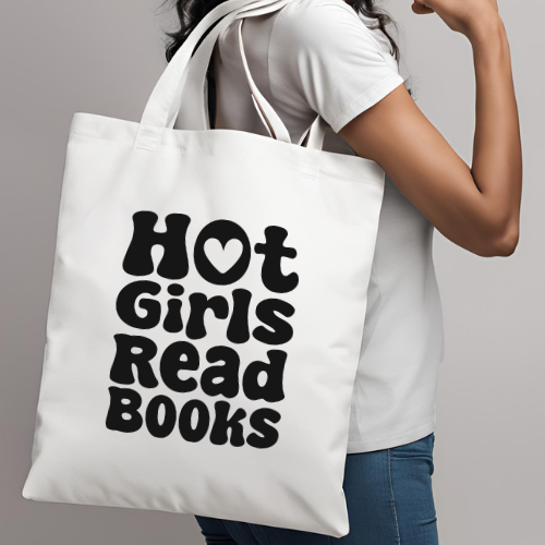 Canvas Tote Bag - Bookish Quotes