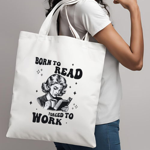 Canvas Tote Bag - Bookish Quotes