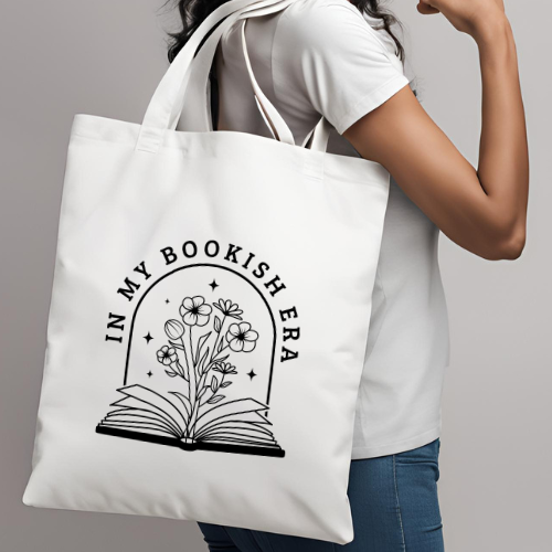 Canvas Tote Bag - Bookish Quotes