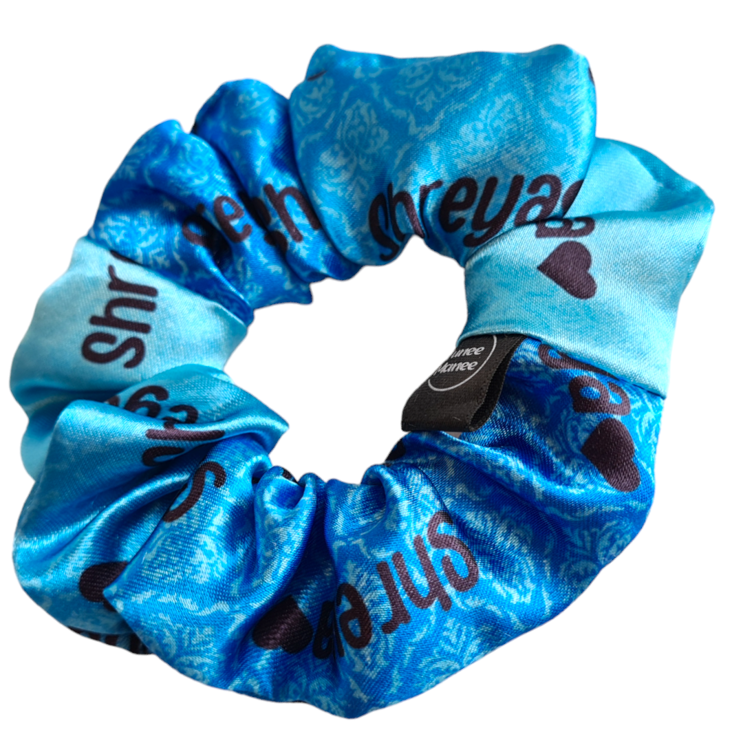 Satin Scrunchie - Personalised Name Scrunchies