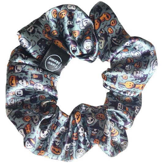 Satin Scrunchie - Spooky Halloween