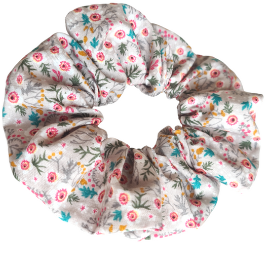 Cotton Scrunchies - Vintage Mini Floral