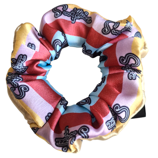 Satin Scrunchie - Taylor Swift - Eras Tour Colour Stripes