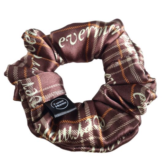 Satin Scrunchie - Taylor Swift - Evermore Plaid