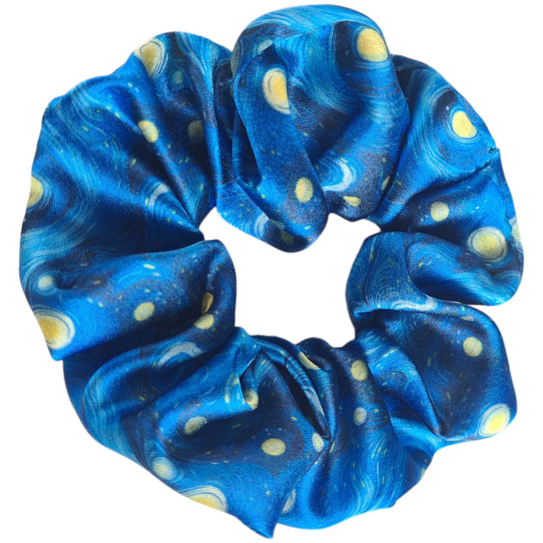 Satin Scrunchies - Van Gogh Inspired