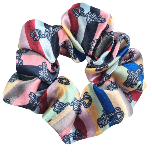 Satin Scrunchie - Taylor Swift - Eras Tour Colour Stripes