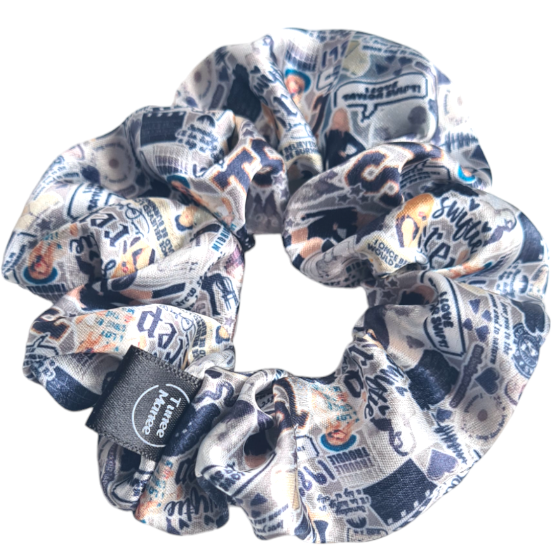 Satin Scrunchie - Taylor Swift Monochrome - Medley