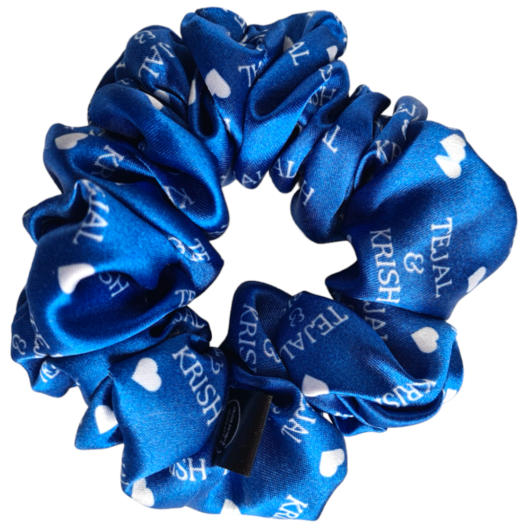 Satin Scrunchie - Personalised Name Scrunchies