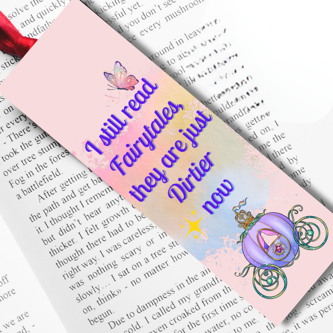 Spicy Bookmarks: "Caution, Slippery when Reading"