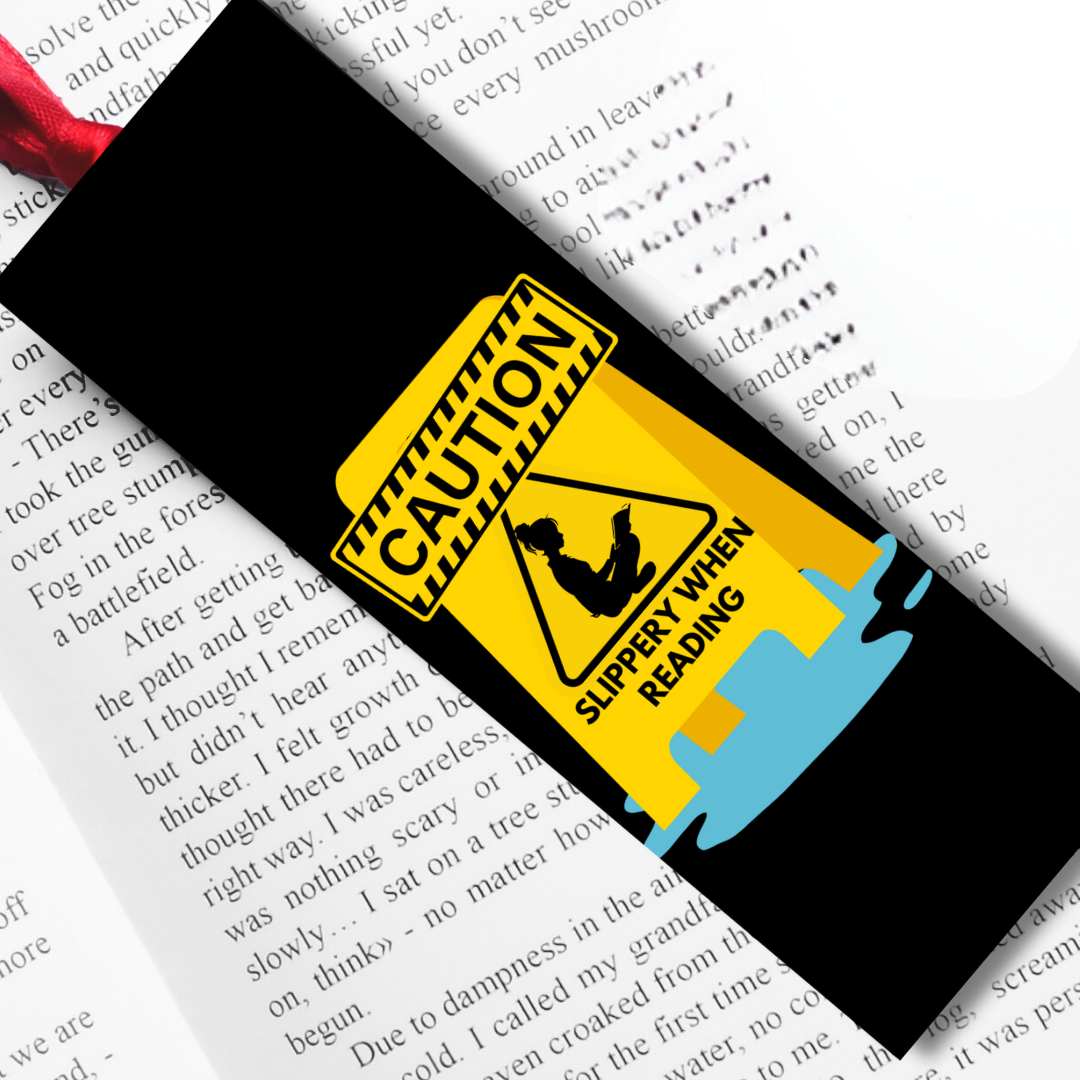 Spicy Bookmarks: "Caution, Slippery when Reading"