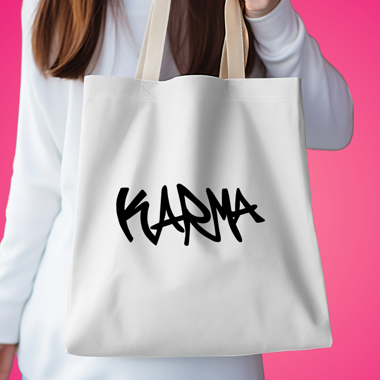 Canvas Tote Bag - Taylor Swift - Karma