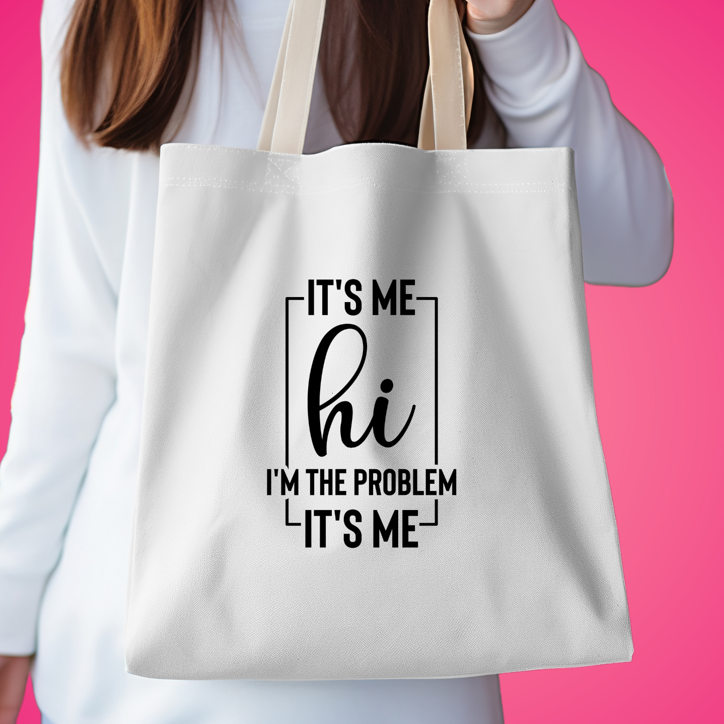 Canvas Tote Bag - Taylor Swift - Karma