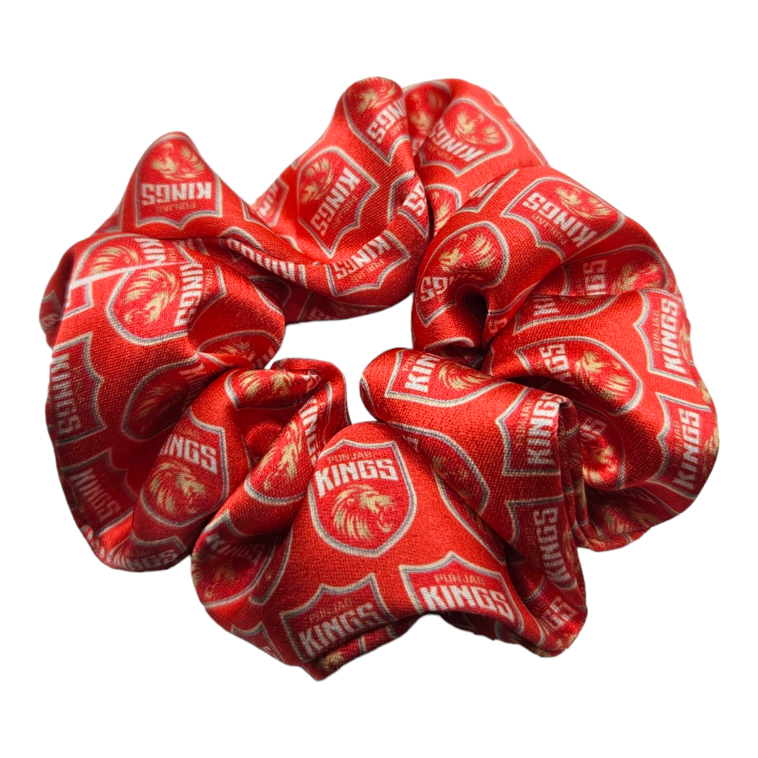 Satin Scrunchie - Cricket IPL Teams - Royal Challengers Bangalore