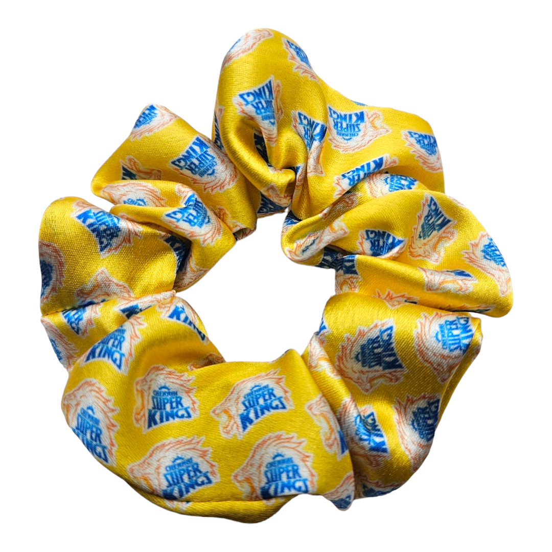 Satin Scrunchie - Cricket IPL Teams - Mumbai Indians