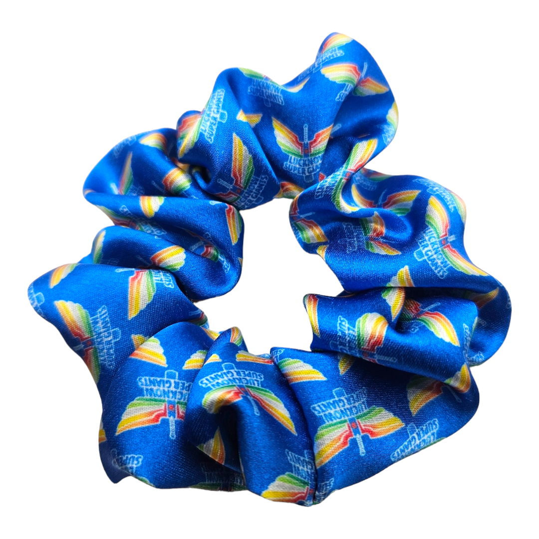 Satin Scrunchie - Cricket IPL Teams - Royal Challengers Bangalore