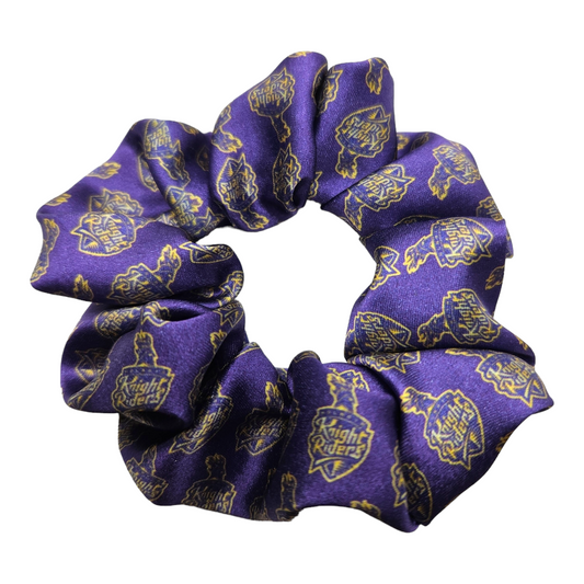 Satin Scrunchie - Cricket IPL Teams - Kolkata Knight Riders