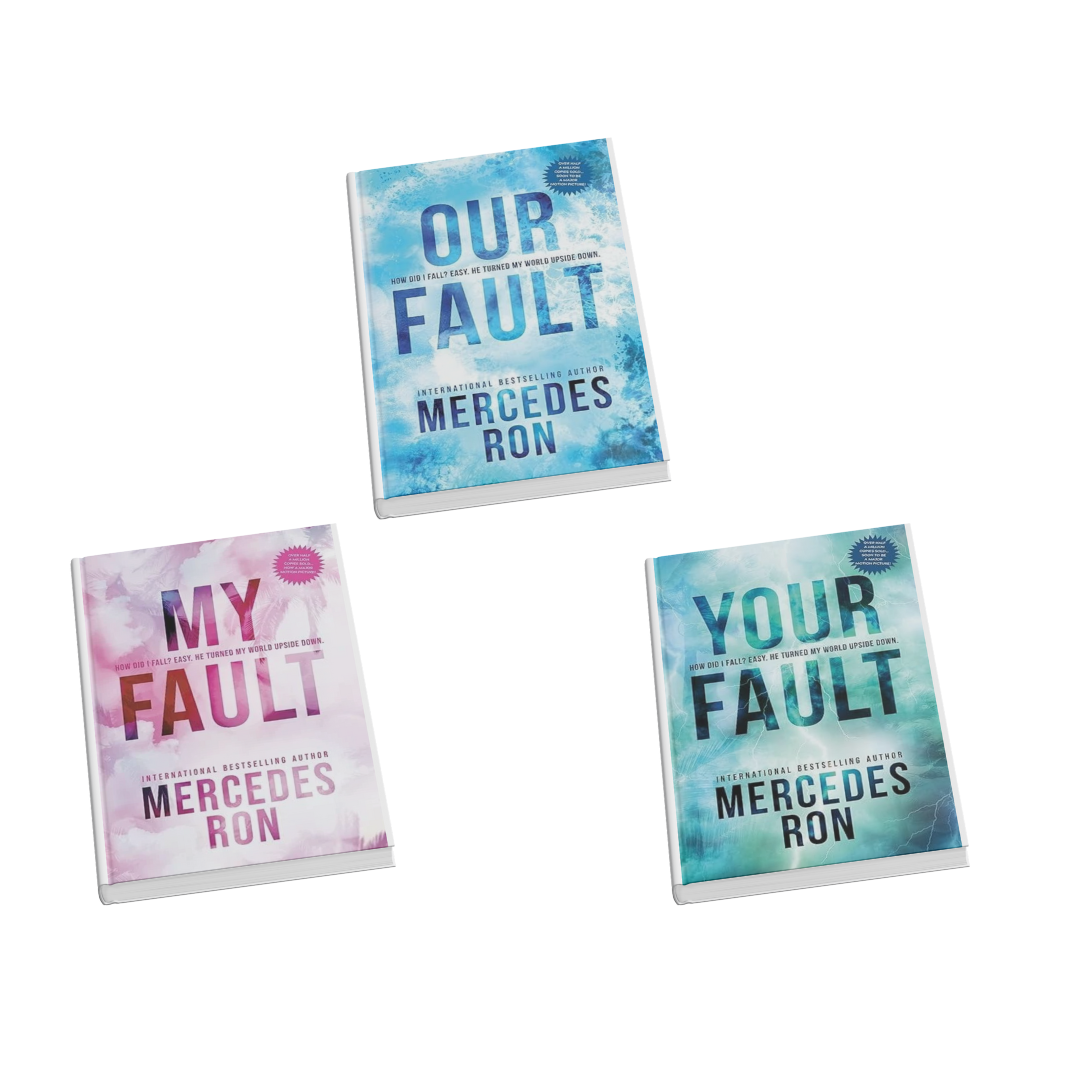 Miniature Books - 1 Inch Tall Replicas  - My Fault Series