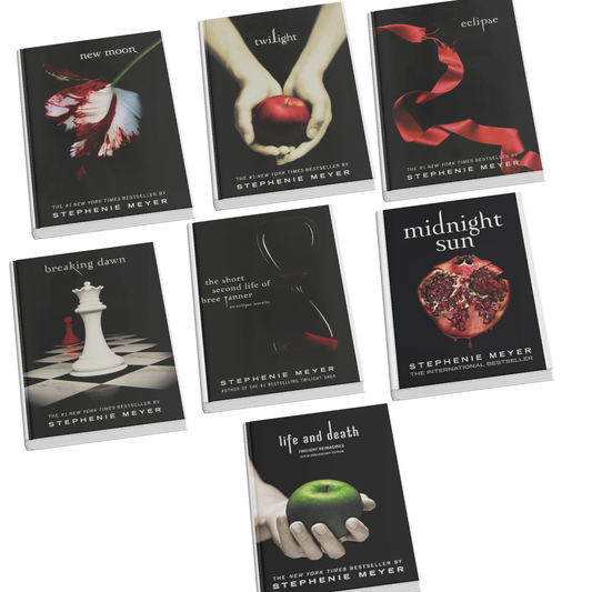 Miniature Books - 1 Inch Tall Replicas  - Twilight Series (7 miniature books)