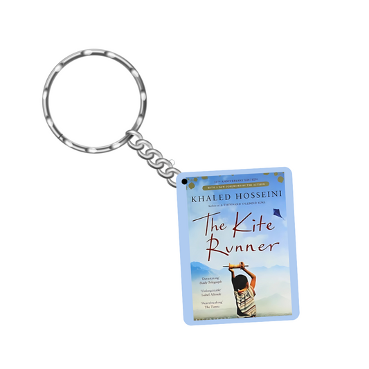 Bookcover Keychain - The Kite Runner Bookcover in Miniature!