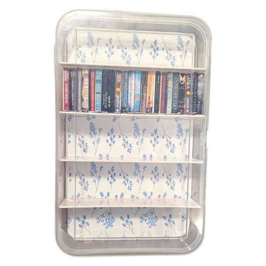 Miniature Travel Bookshelf - Your Portable Library Companion